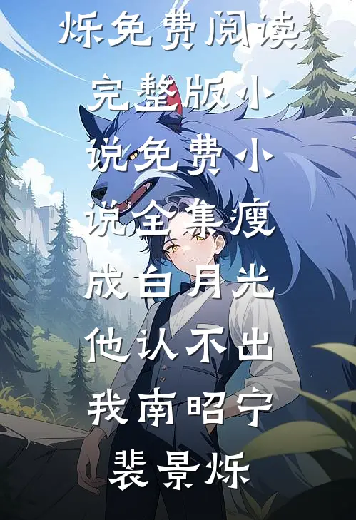 瘦成白月光，他认不出我(南昭宁裴景烁)免费阅读完整版小说_免费小说全集瘦成白月光，他认不出我南昭宁裴景烁