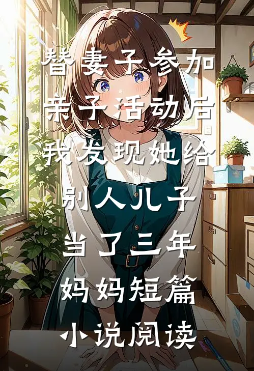 替妻子参加亲子活动后，我发现她给别人儿子当了三年妈妈短篇小说阅读