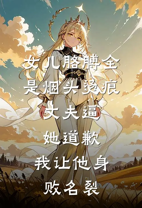 女儿胳膊全是烟头烫痕，丈夫逼她道歉，我让他身败名裂