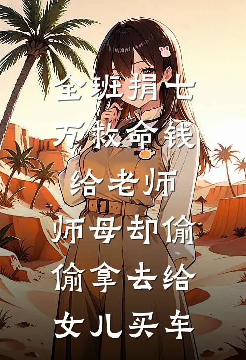 全班捐七万救命钱给老师，师母却偷偷拿去给女儿买车