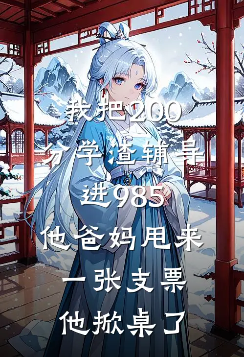 我把200分学渣辅导进985，他爸妈甩来一张支票他掀桌了