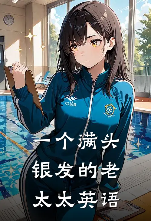一个满头银发的老太太英语