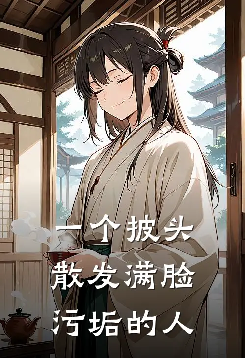 一个披头散发满脸污垢的人