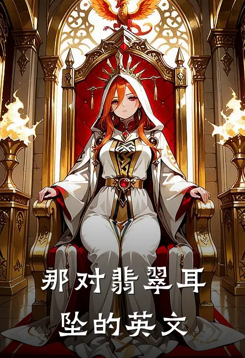 那对翡翠耳坠的英文