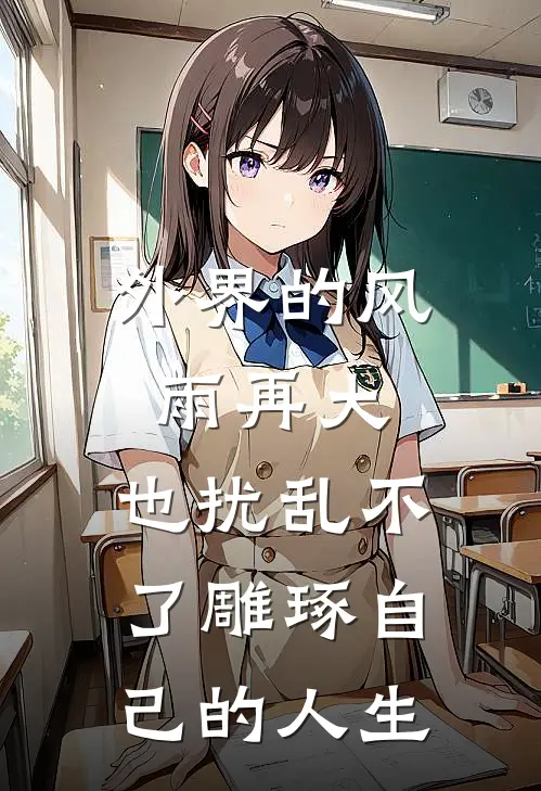 外界的风雨再大,也扰乱不了雕琢自己的人生
