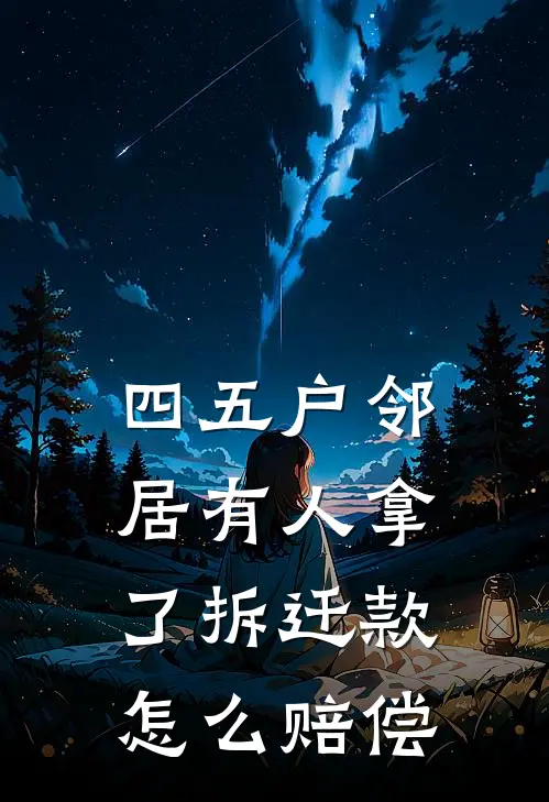 四五户邻居有人拿了拆迁款怎么赔偿