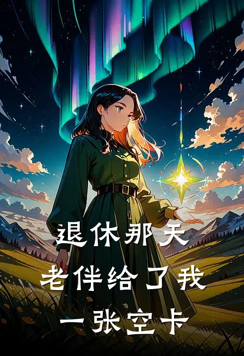 退休那天,老伴给了我一张空卡的说说