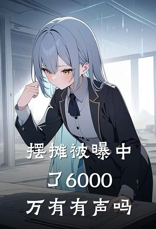 摆摊被曝中了6000万有有声吗