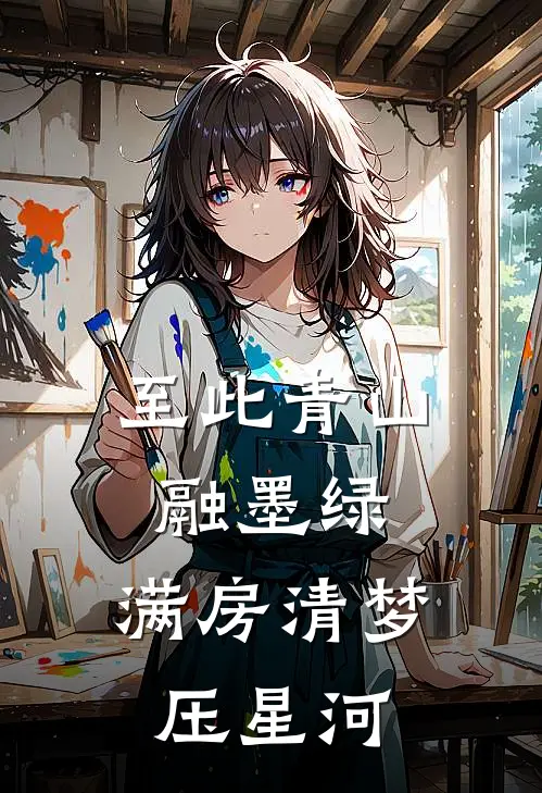 至此青山融墨绿,满房清梦压星河