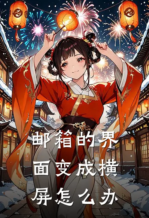 邮箱的界面变成横屏怎么办