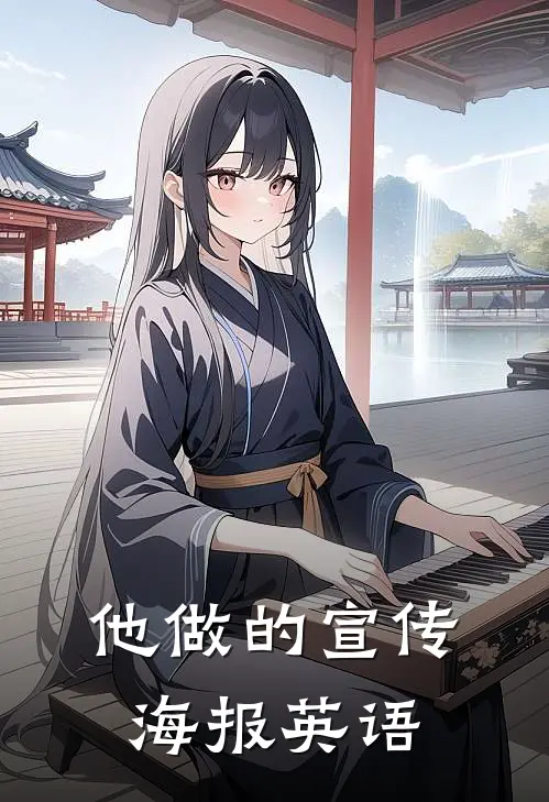 他做的宣传海报英语
