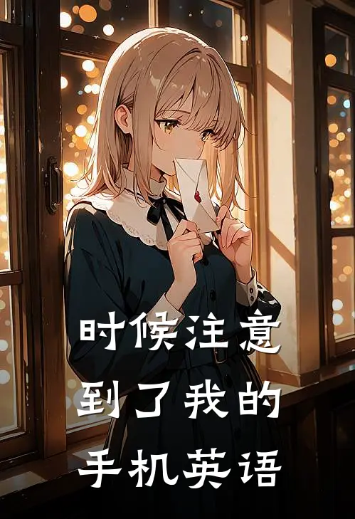 时候注意到了我的手机英语
