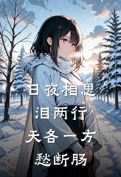 日夜相思泪两行,天各一方愁断肠