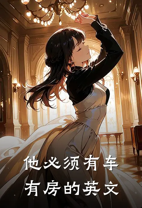 他必须有车有房的英文