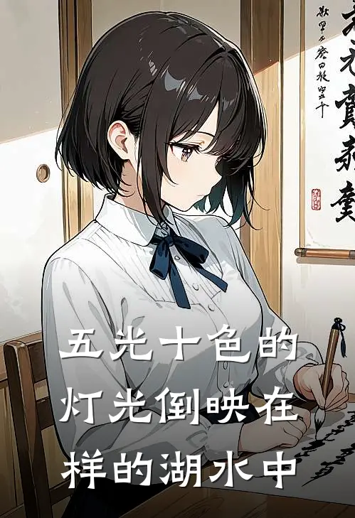 五光十色的灯光倒映在样的湖水中