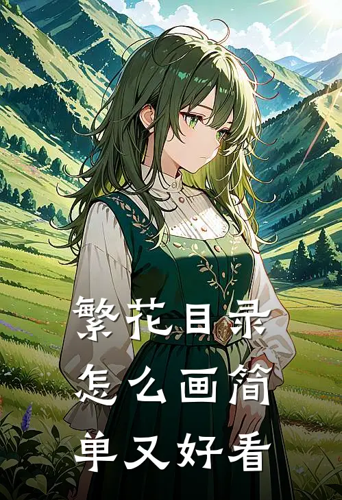 繁花目录怎么画简单又好看