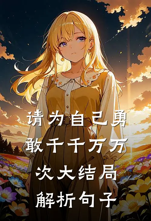 请为自己勇敢千千万万次大结局解析句子