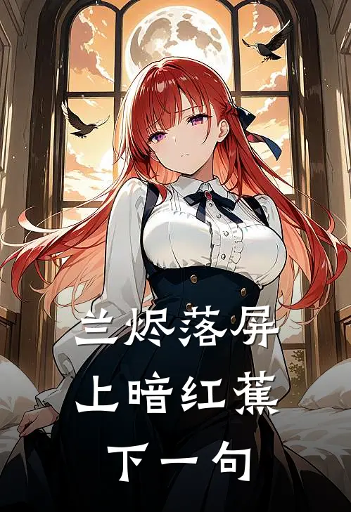 兰烬落屏上暗红蕉下一句