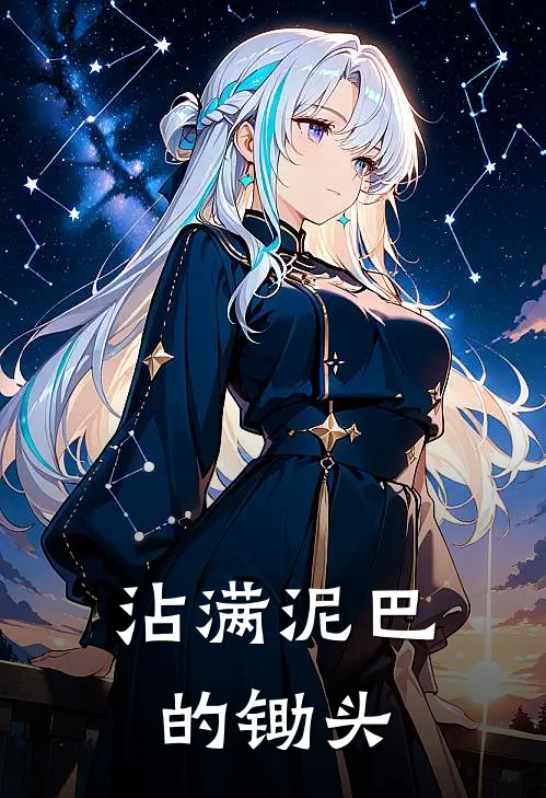 沾满泥巴的锄头