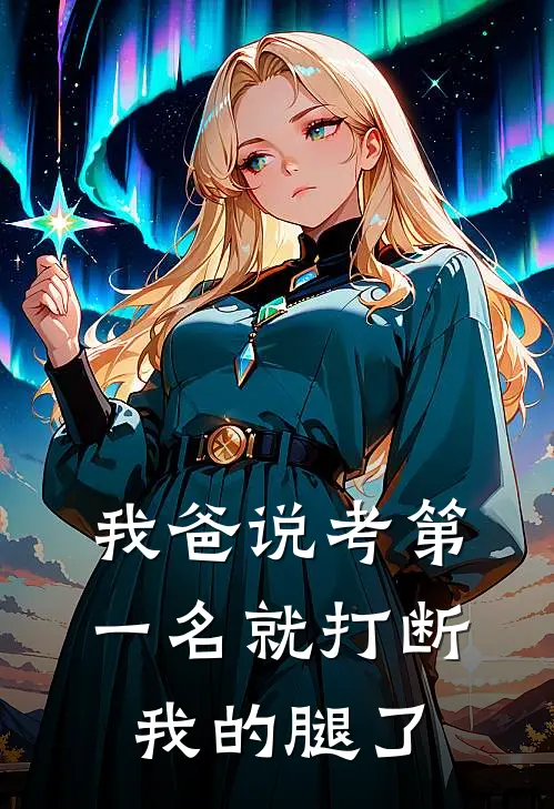 我爸说考第一名就打断我的腿了
