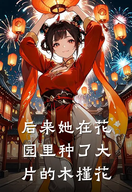 后来她在花园里种了大片的木槿花
