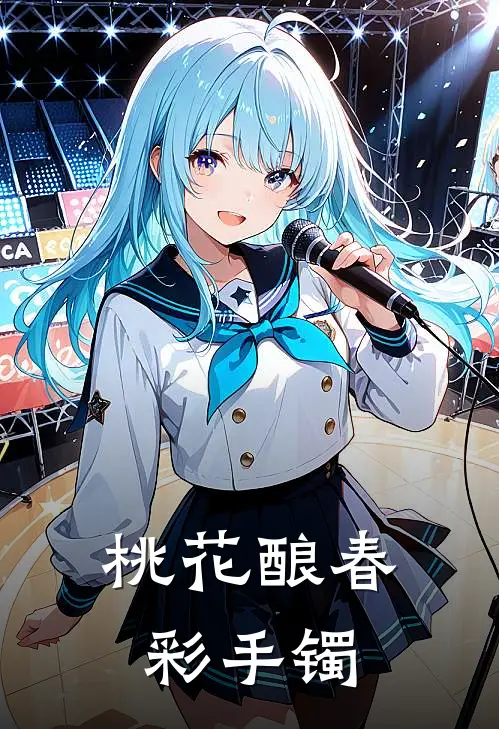 桃花酿春彩手镯