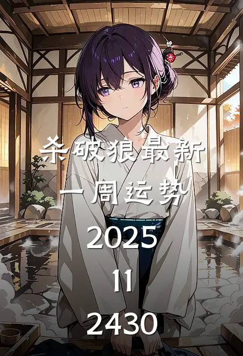 杀破狼最新一周运势2025.11.24-30