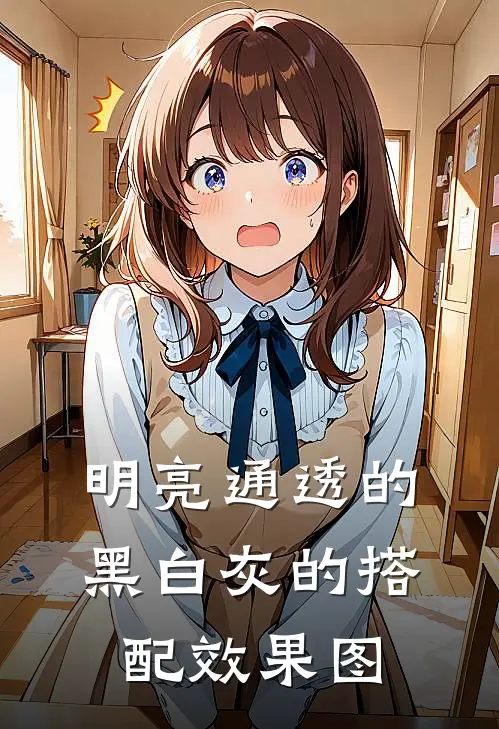 明亮通透的黑白灰的搭配效果图