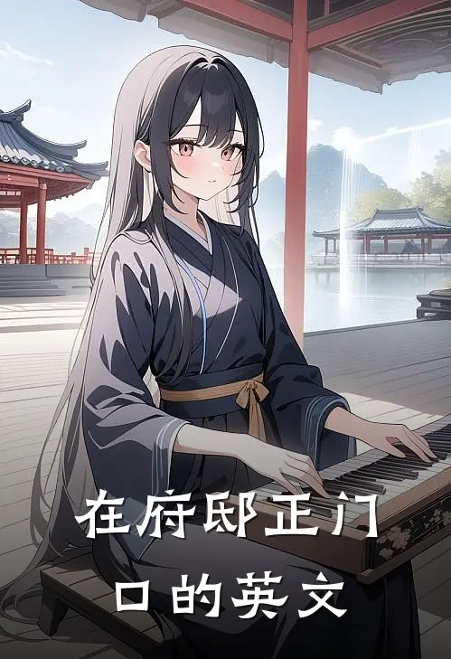 在府邸正门口的英文