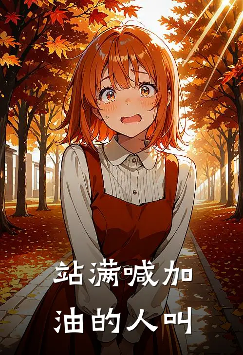 站满喊加油的人叫