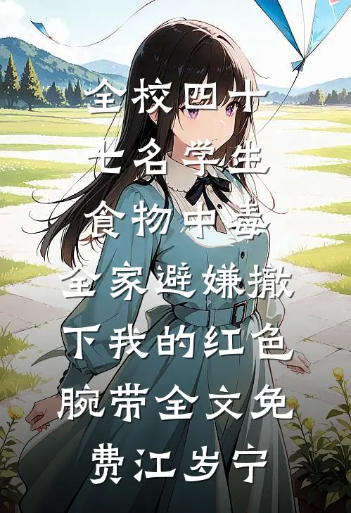 全校四十七名学生食物中毒，全家避嫌撤下我的红色腕带全文免费江岁宁