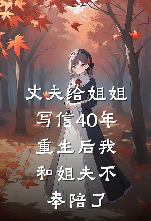 丈夫给姐姐写信40年，重生后我和姐夫不奉陪了
