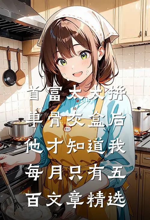 首富太太拼单骨灰盒后，他才知道我每月只有五百文章精选