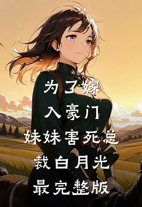 为了嫁入豪门，妹妹害死总裁白月光最完整版