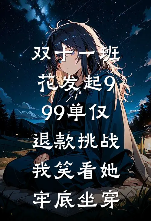 双十一班花发起999单仅退款挑战，我笑看她牢底坐穿