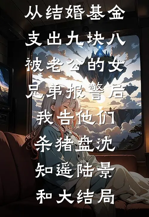 从结婚基金支出九块八被老公的女兄弟报警后，我告他们杀猪盘沈知遥陆景和大结局