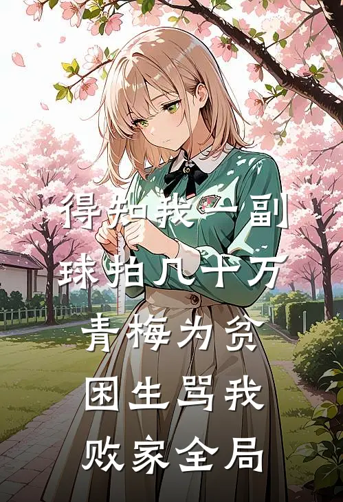 得知我一副球拍几十万，青梅为贫困生骂我败家全局