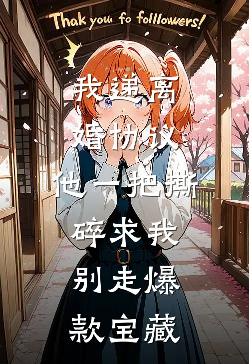 我递离婚协议，他一把撕碎求我别走爆款宝藏
