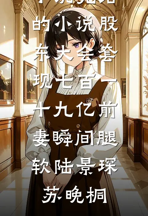 股东大会套现七百一十九亿前妻瞬间腿软陆景琛苏晚桐网络热门小说_完结的小说股东大会套现七百一十九亿前妻瞬间腿软陆景琛苏晚桐