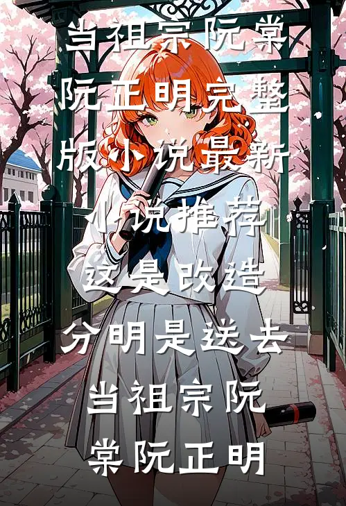 这是改造，分明是送去当祖宗阮棠阮正明完整版小说_最新小说推荐这是改造，分明是送去当祖宗(阮棠阮正明)