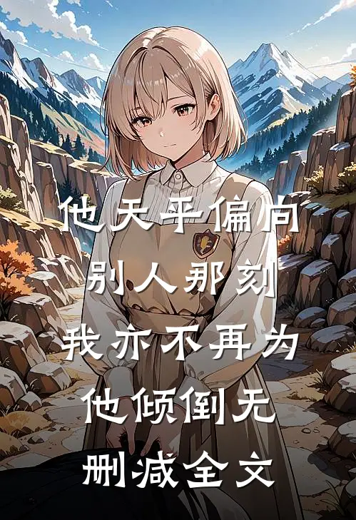 他天平偏向别人那刻，我亦不再为他倾倒无删减全文