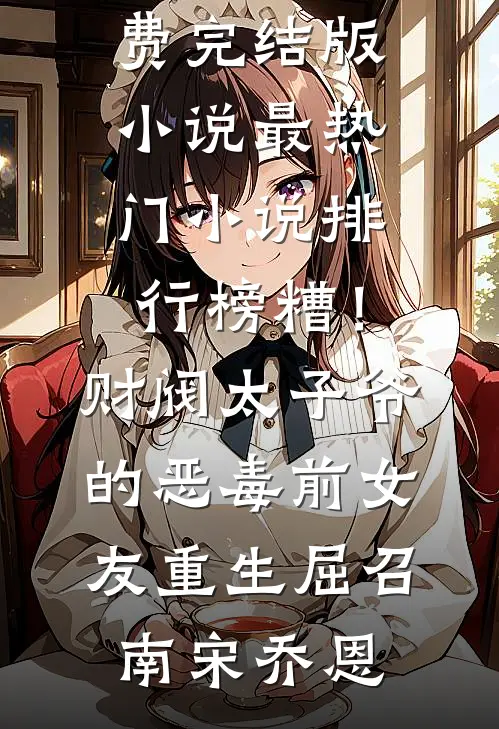 糟！财阀太子爷的恶毒前女友重生(屈召南宋乔恩)免费完结版小说_最热门小说排行榜糟！财阀太子爷的恶毒前女友重生屈召南宋乔恩