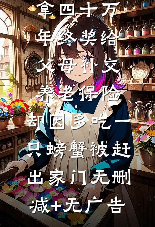 拿四十万年终奖给父母补交养老保险，却因多吃一只螃蟹被赶出家门无删减+无广告
