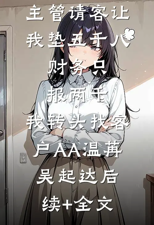 主管请客让我垫五千八，财务只报两千，我转头找客户AA温苒吴起达后续+全文