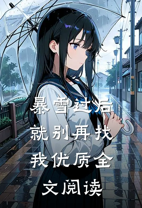 暴雪过后，就别再找我优质全文阅读