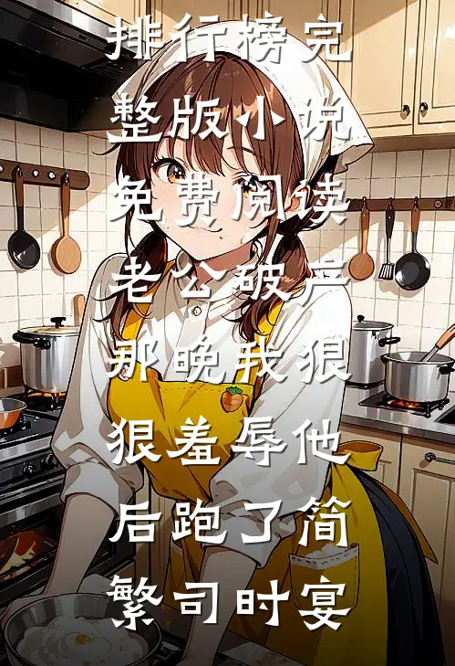 老公破产那晚我狠狠羞辱他后跑了简繁司时宴热门小说排行榜_完整版小说免费阅读老公破产那晚我狠狠羞辱他后跑了简繁司时宴