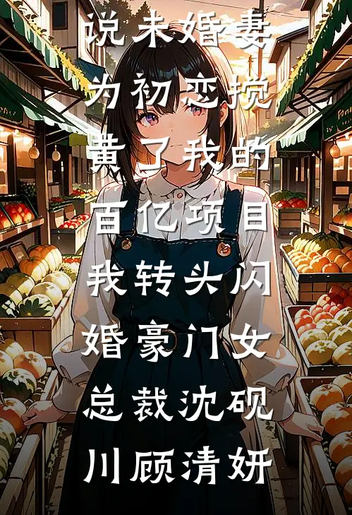 未婚妻为初恋搅黄了我的百亿项目，我转头闪婚豪门女总裁沈砚川顾清妍热门完结小说_完整版免费小说未婚妻为初恋搅黄了我的百亿项目，我转头闪婚豪门女总裁(沈砚川顾清妍)