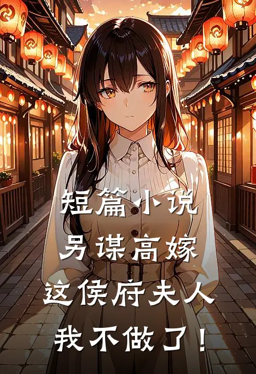 短篇小说另谋高嫁：这侯府夫人我不做了！