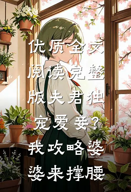 优质全文阅读完整版夫君独宠爱妾?我攻略婆婆来撑腰