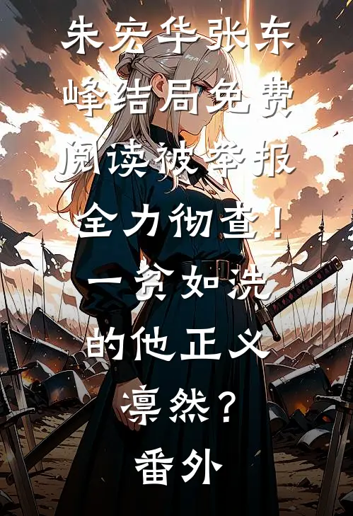 朱宏华张东峰结局免费阅读被举报全力彻查！一贫如洗的他正义凛然？番外